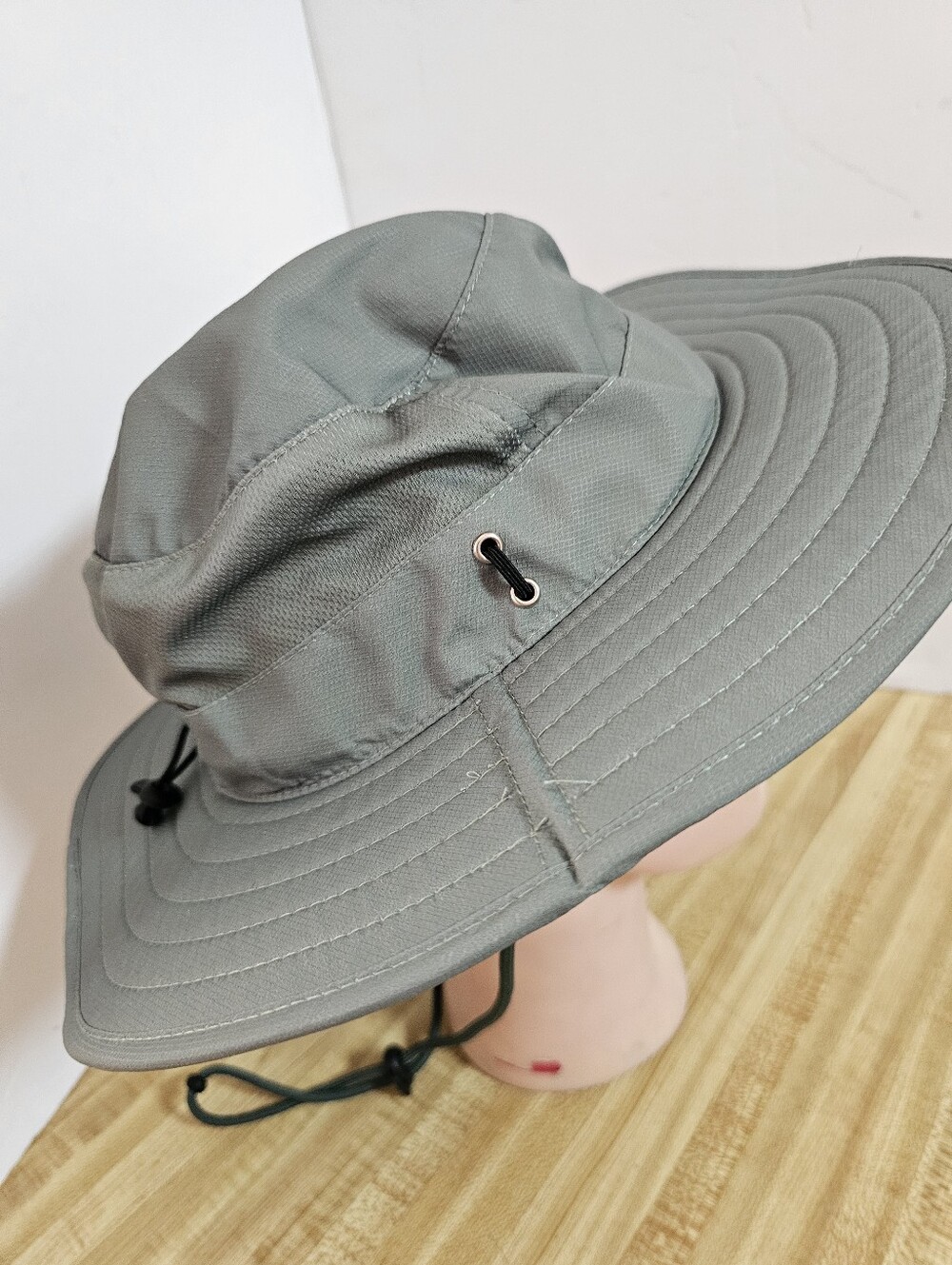 Lane Frost Brand Gunsmoke Sun Hat Grey Boonie Bucket Fishing Hiking Cap One Size